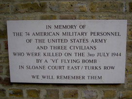 Plaque installed by Bill Figg.